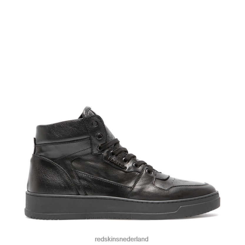 sportschoenen | Redskins Footwear grandioze leren sneakers zwart Heren N84V06170 - Redskins Sneakers